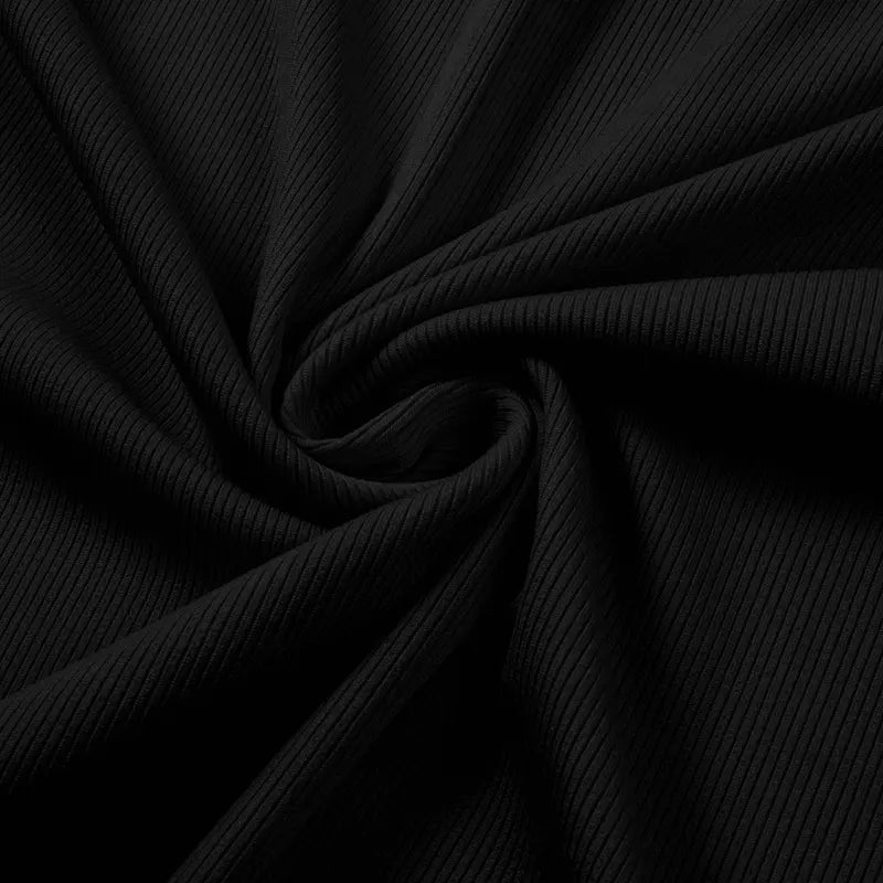 Camiseta hombre cuello en V slim fit canalé 11 | SAVINTARI