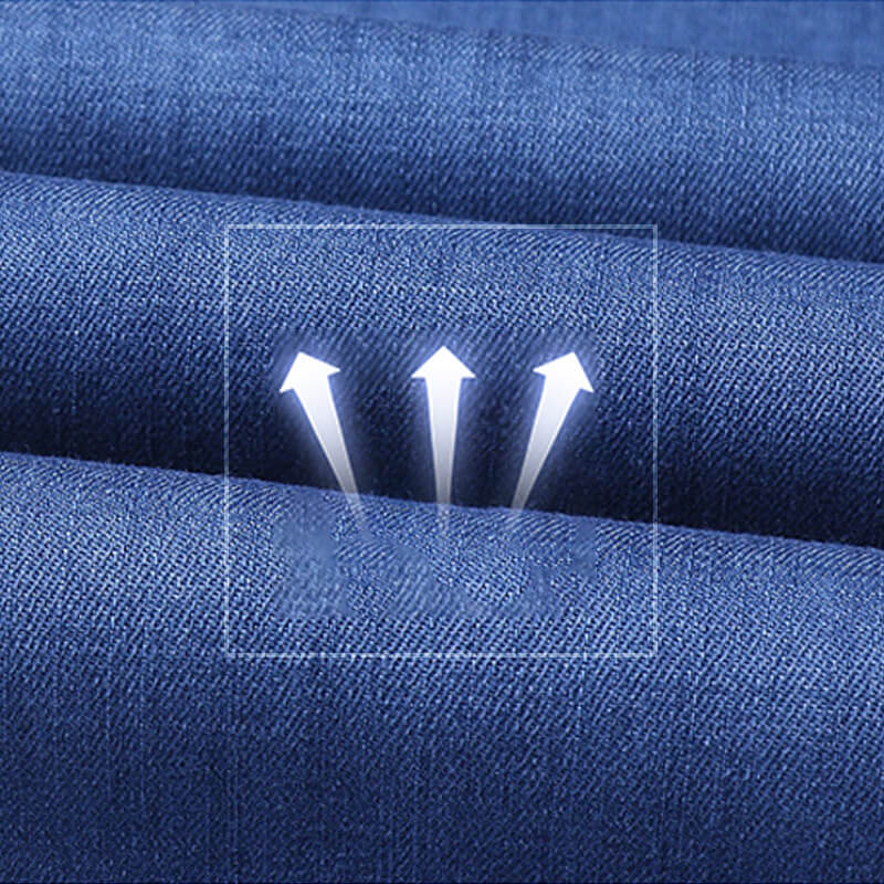 Men's Jeans Loose Straight - Light blue | SAVINTARI