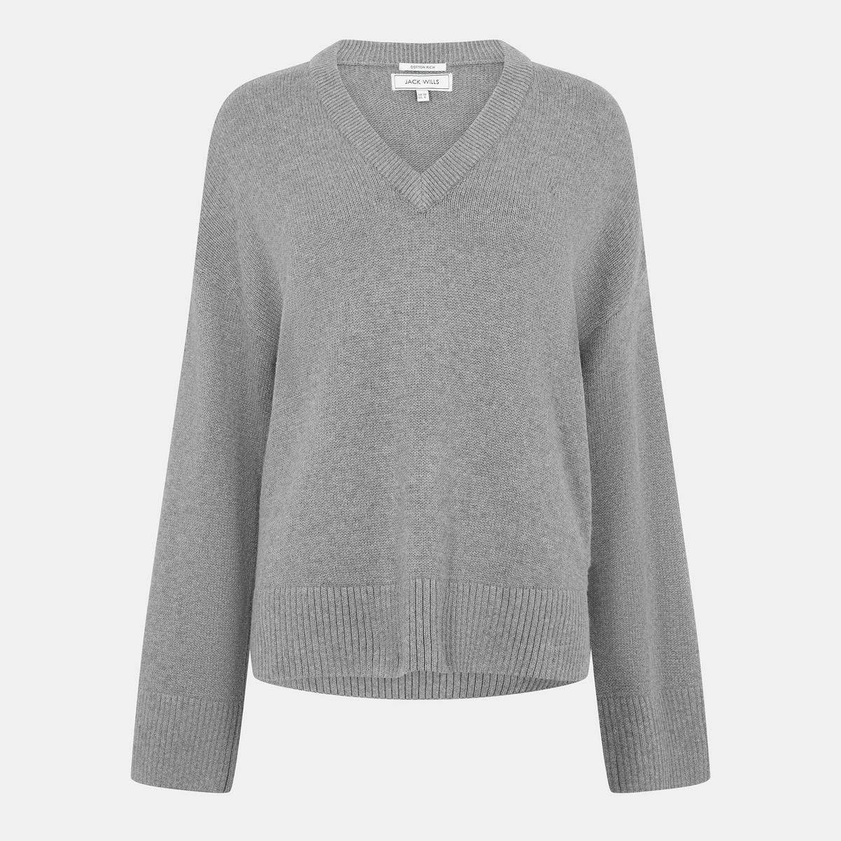Women's Vint V Crew Neck Jumper - Black | SAVINTARI women's jumper
