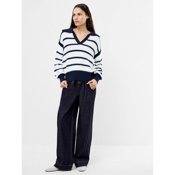 Women's Lily Soft Knit Crew Neck Jumper - Black | Crew Neck Everyday Knit | SAVINTARI