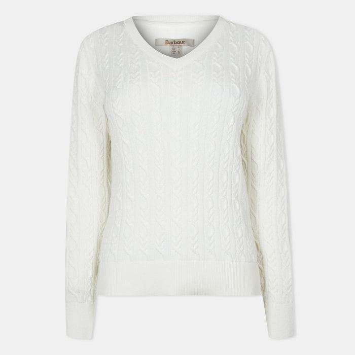 Women's Hampton V-Neck Knit - Black | V-Neck Everyday Knit | SAVINTARI