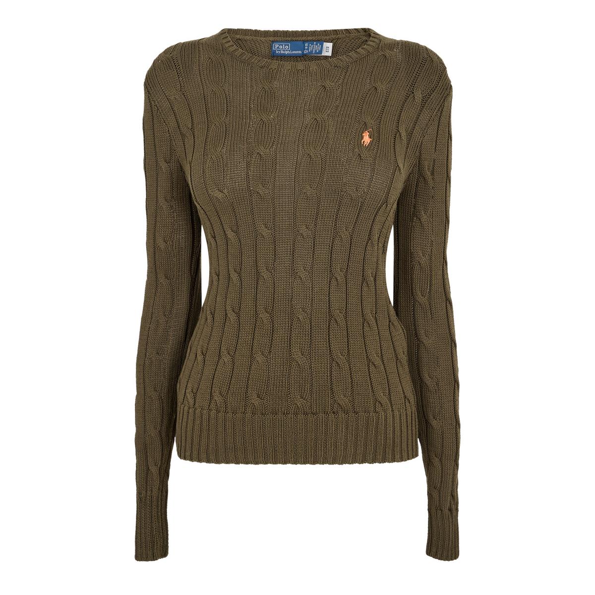 Women's Cable-Knit Jumper - Black | SAVINTARI women's jumper