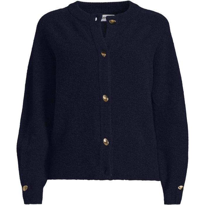 SAVINTARI Women's Wool Touch Pear Button Cardigan