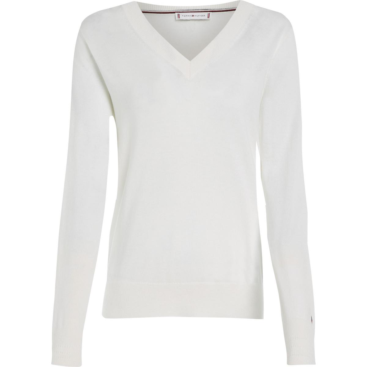 Women's Heritage V Neck Jumper - Black | SAVINTARI women's jumper