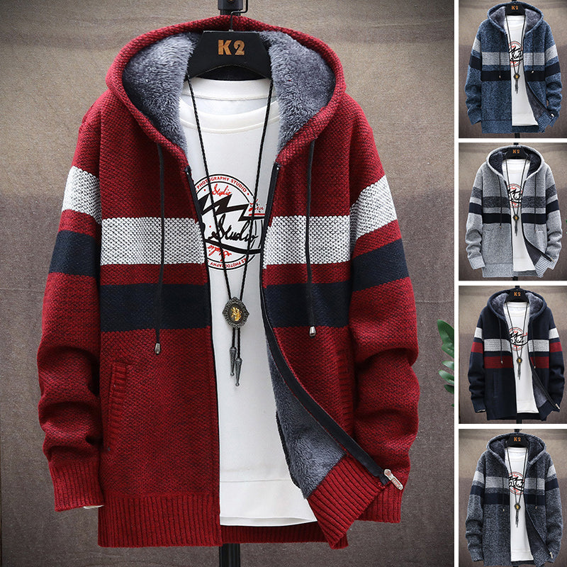 Men's ?buy two free shipping?Sweater Bergaris Pria - Navy | SAVINTARI