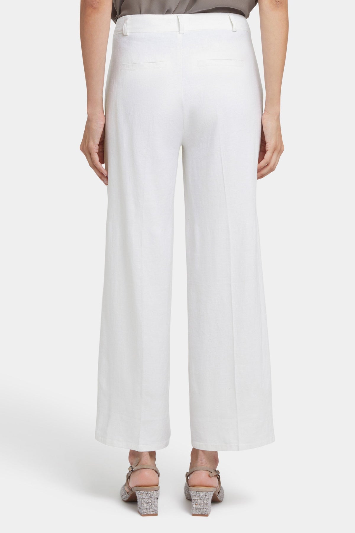 Morgan Trouser Pants - White - tailored trousers