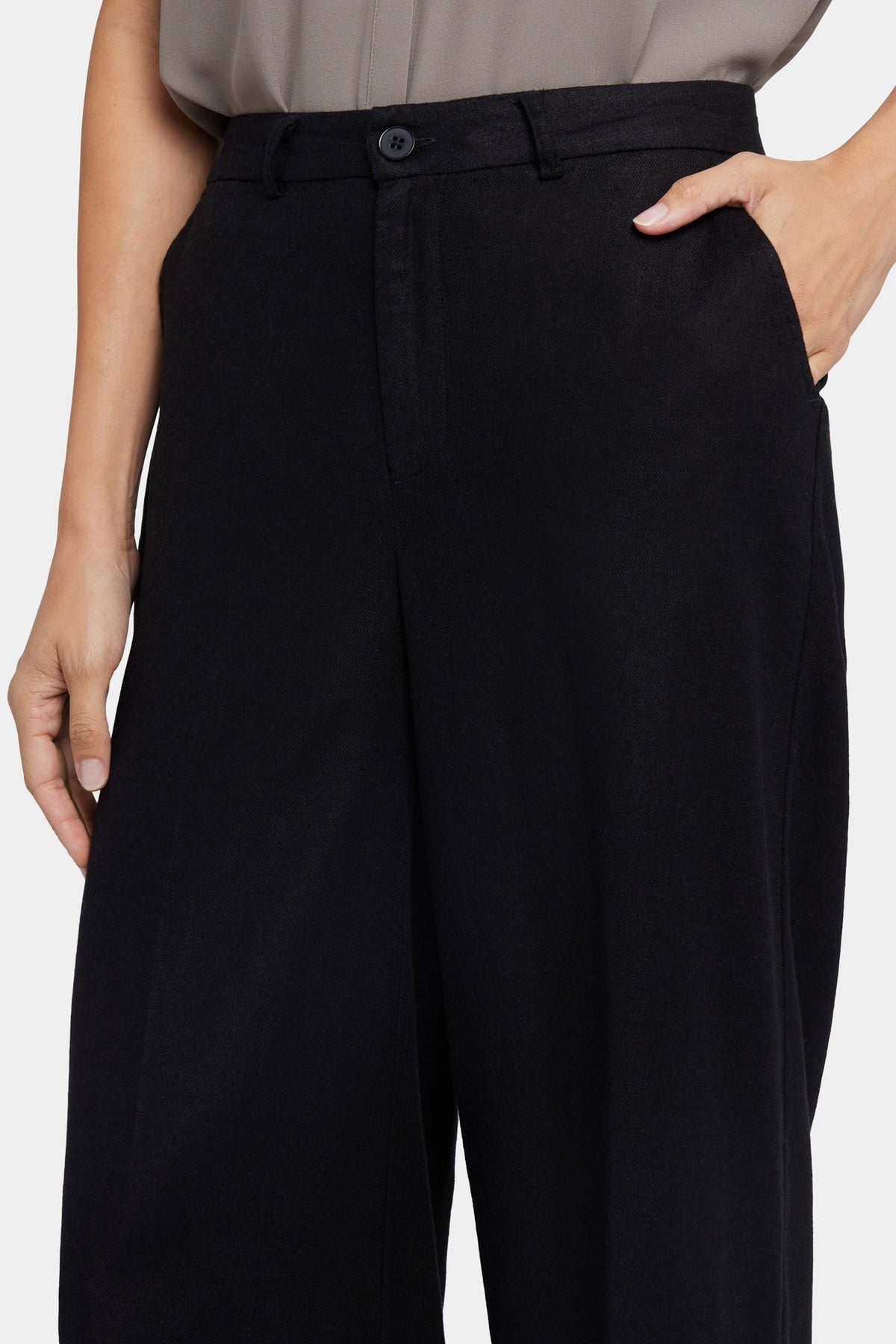 Morgan Trouser Pants - Black - tailored trousers