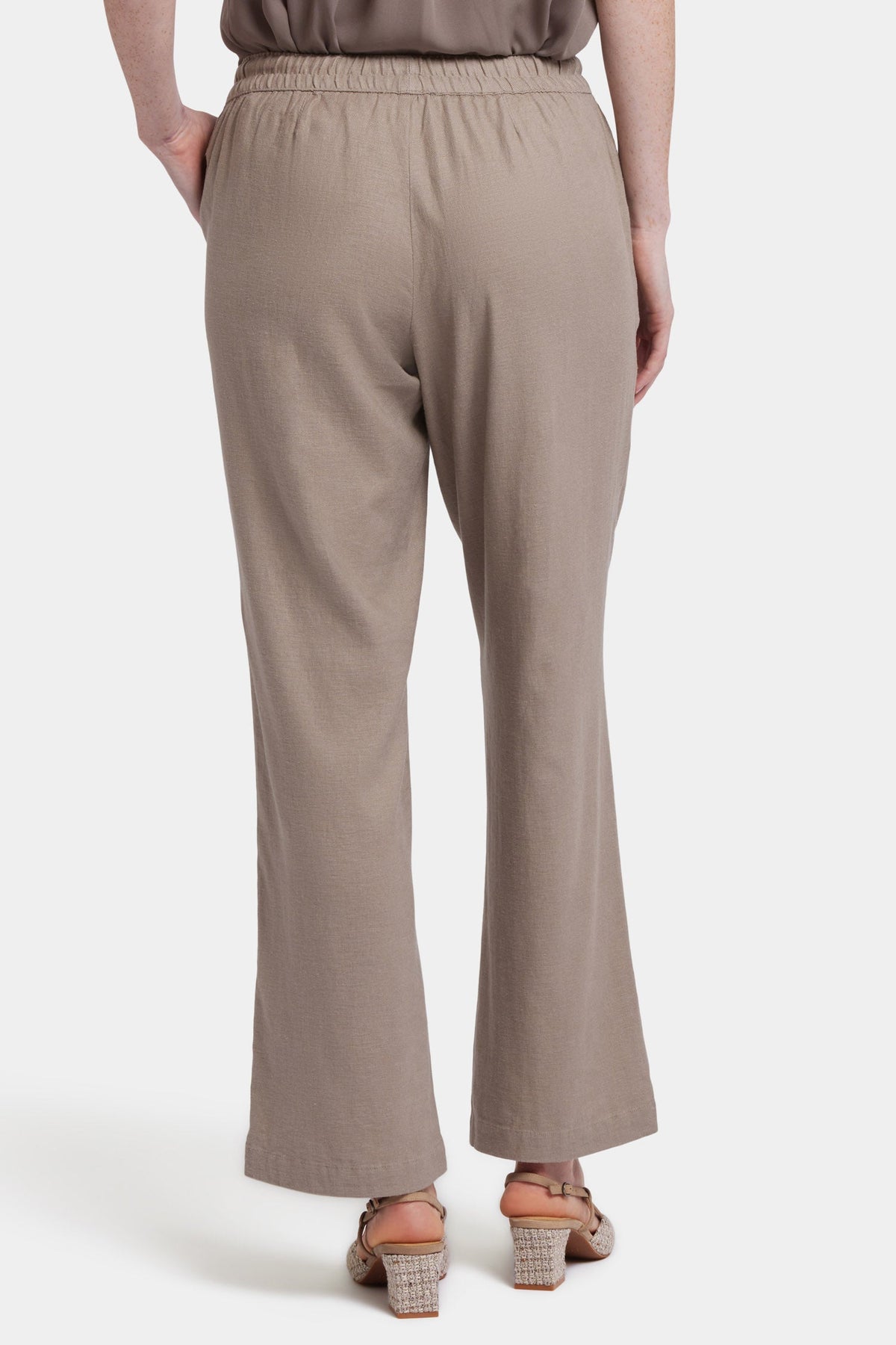 Relaxed Drawstring Pull-On Pants - Saddlewood - pull on trousers