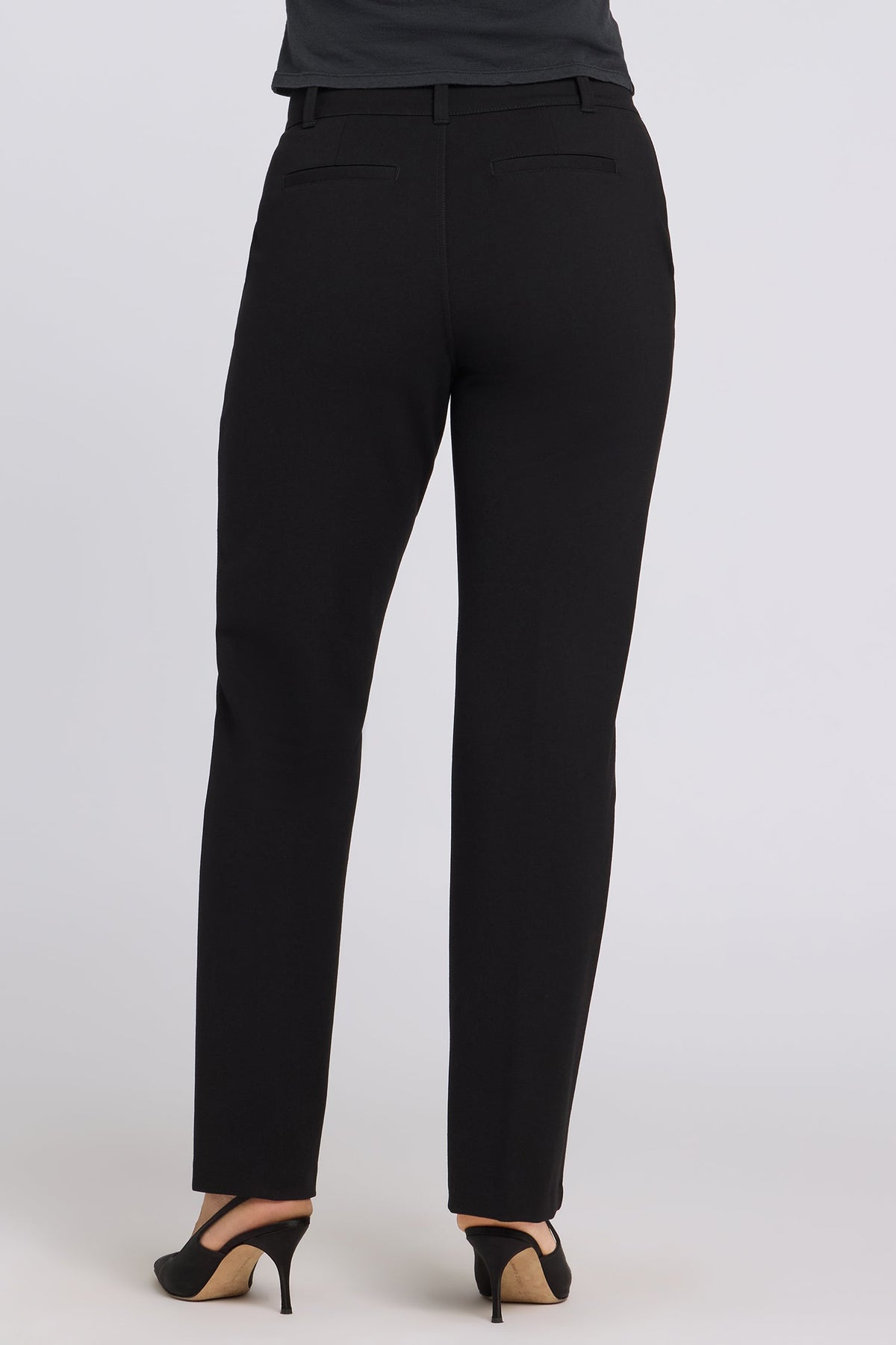 Bella Trouser Pants - Black - tailored trousers