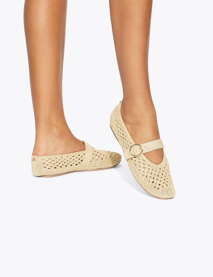Ballet Flats · Beige