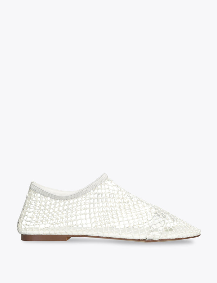 Ballet Flats · White