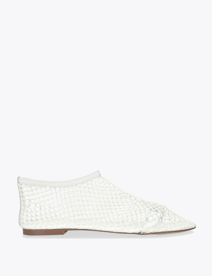 Ballet Flats · White
