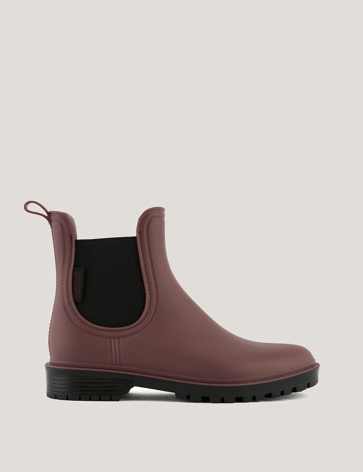 Women's Chelsea Ankle Wellies - Red | SAVINTARI