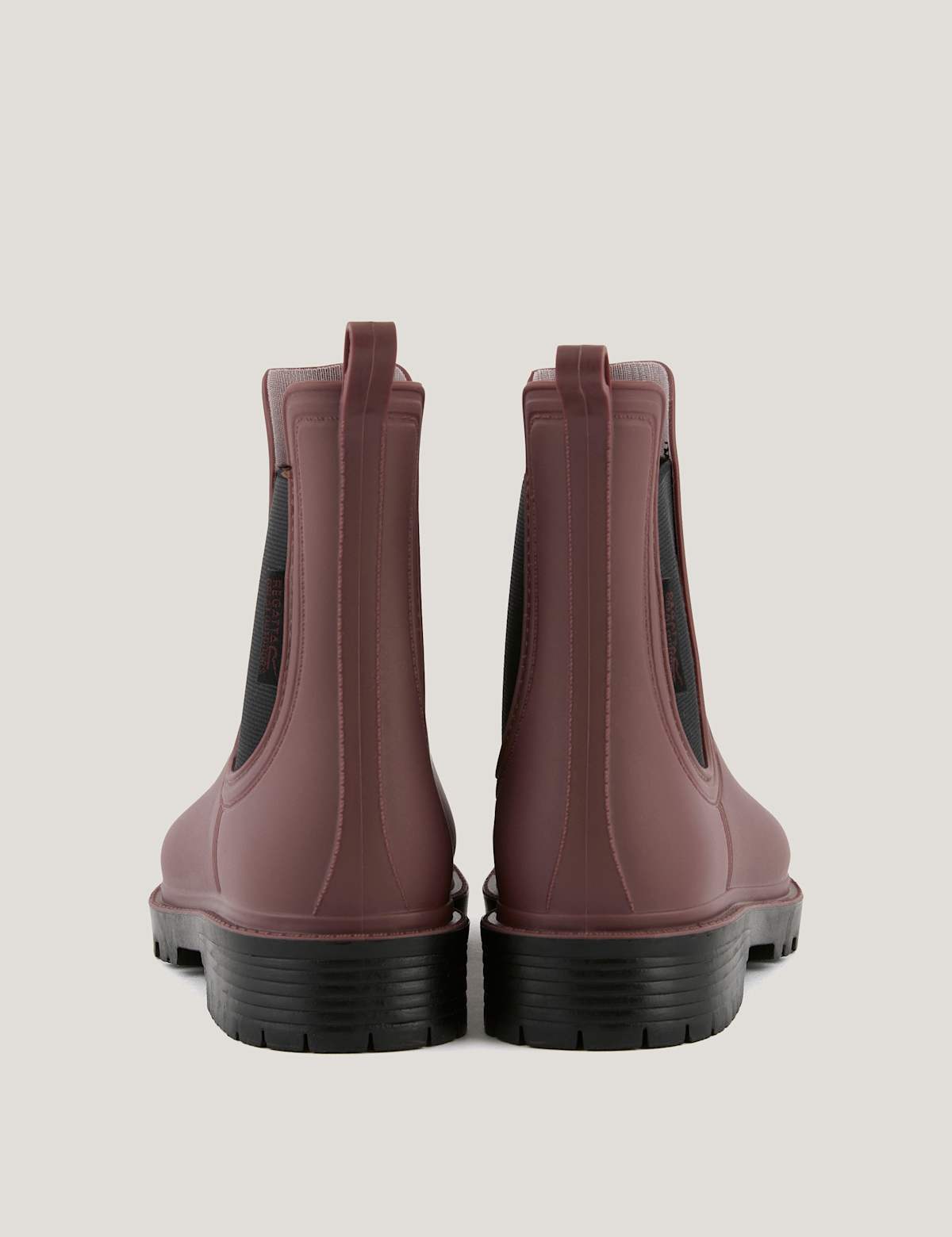 Women's Chelsea Ankle Wellies - Red | SAVINTARI