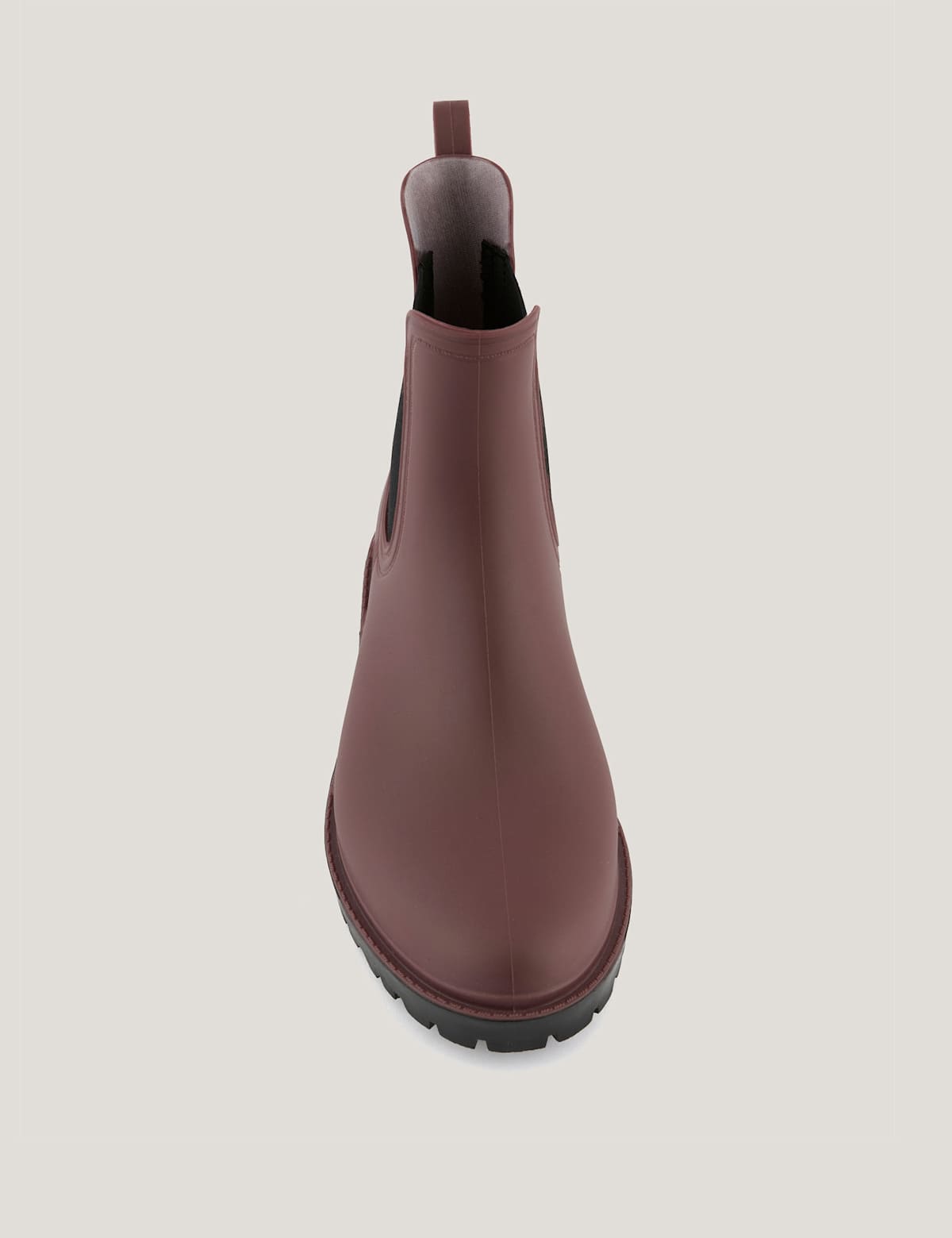 Women's Chelsea Ankle Wellies - Red | SAVINTARI