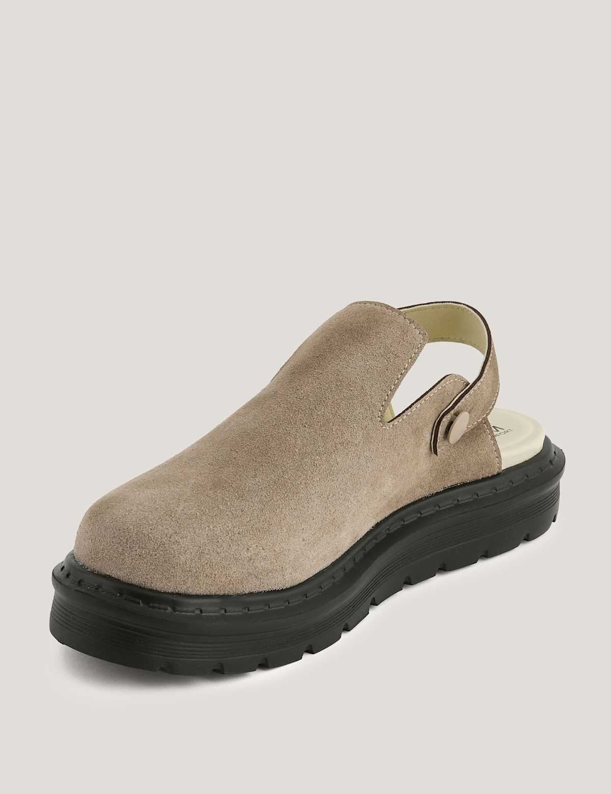 Women's Pearl Flat Mules - Black | SAVINTARI