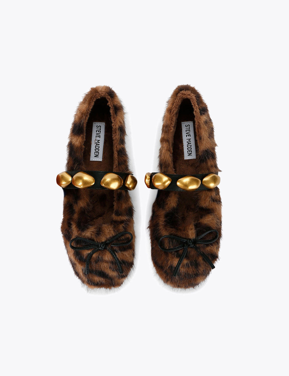 Women's Ballet Flats in Brown view 3 | ballet flats | SAVINTARI