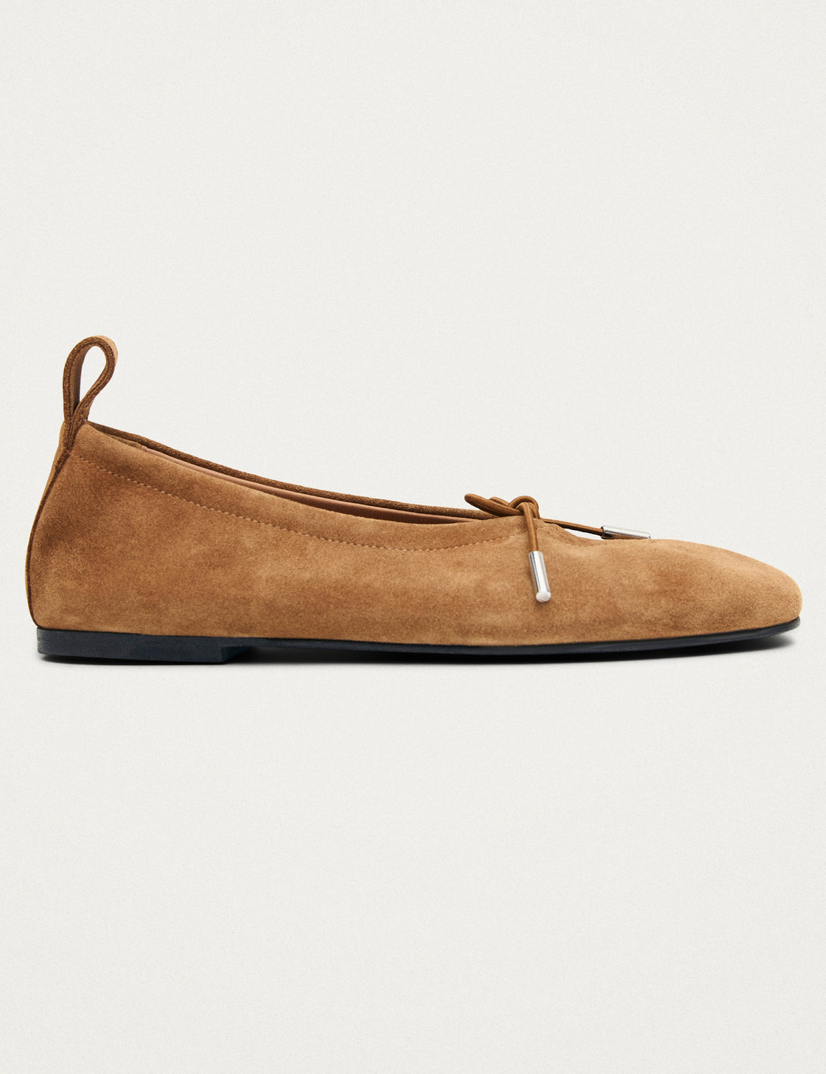 Women's Ballet Flats in Tan | ballet flats | SAVINTARI