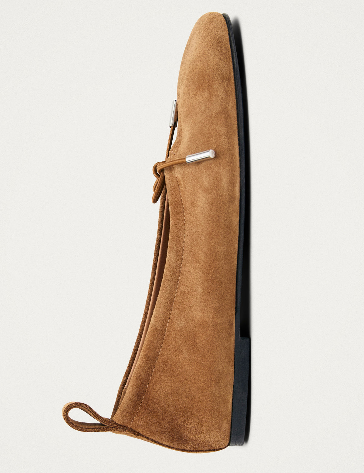 Women's Ballet Flats in Tan view 5 | ballet flats | SAVINTARI