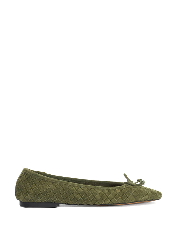 Ballet Flats · Green