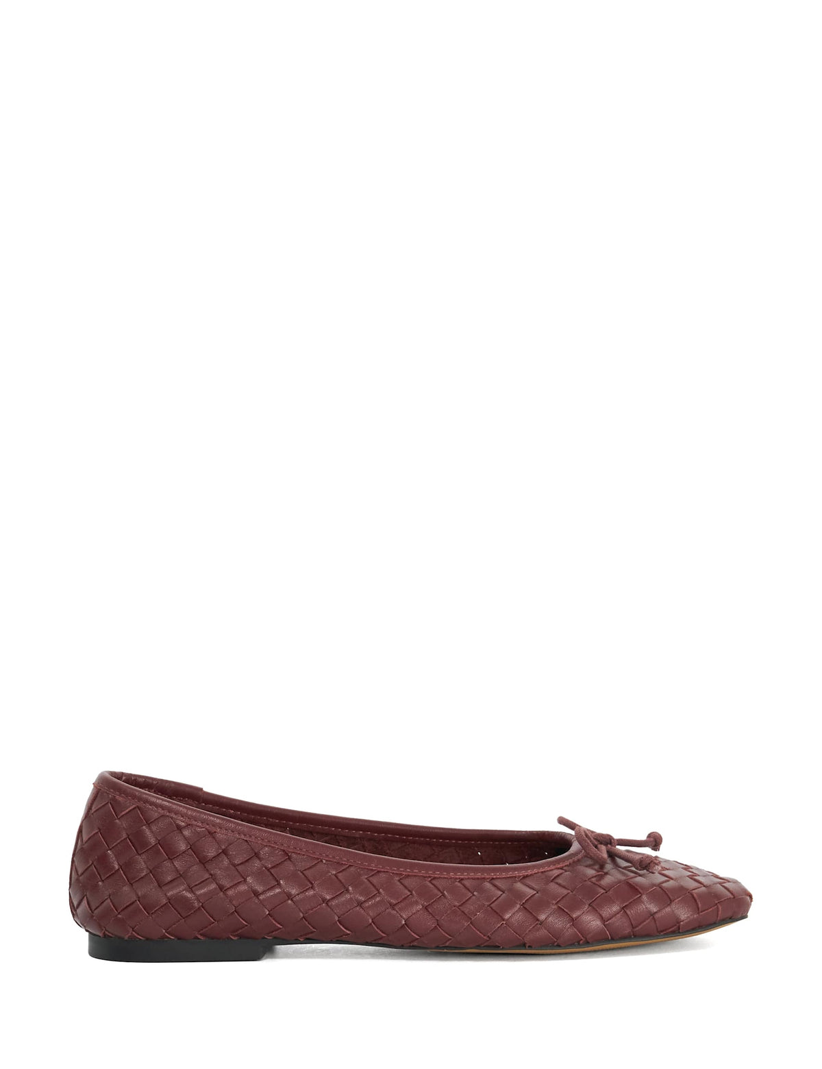 Women's Ballet Flats in Burgundy | ballet flats | SAVINTARI