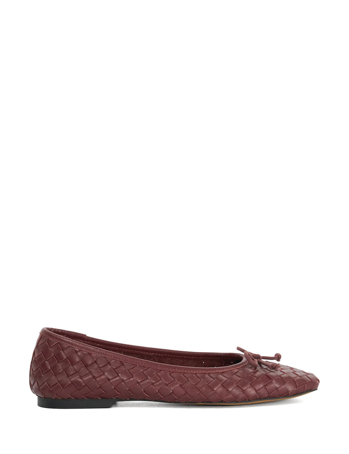 Ballet Flats · Burgundy