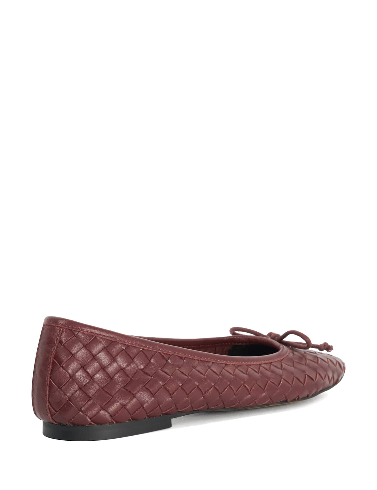 Women's Ballet Flats in Burgundy view 4 | ballet flats | SAVINTARI