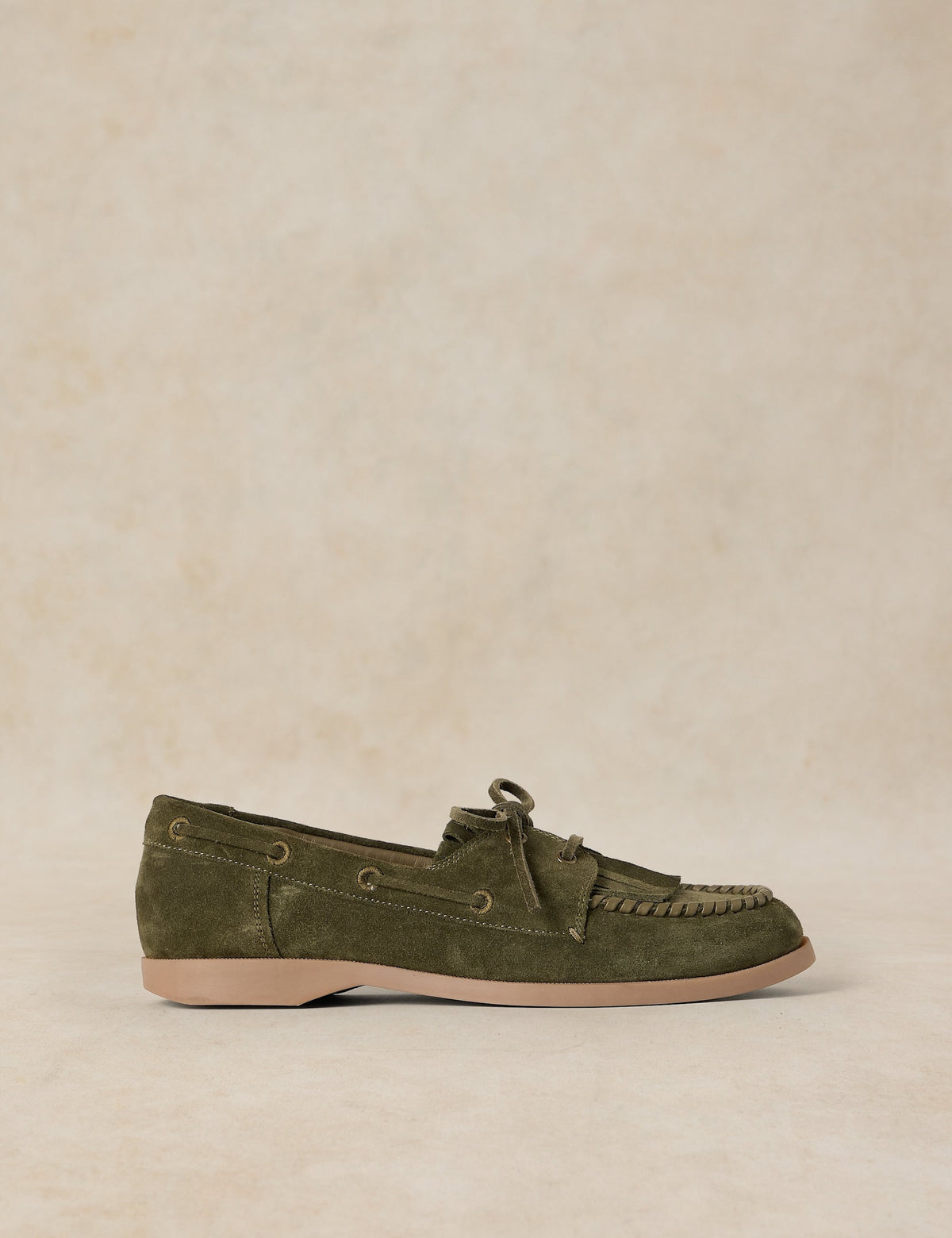 Women's Ballet Flats in Green | ballet flats | SAVINTARI
