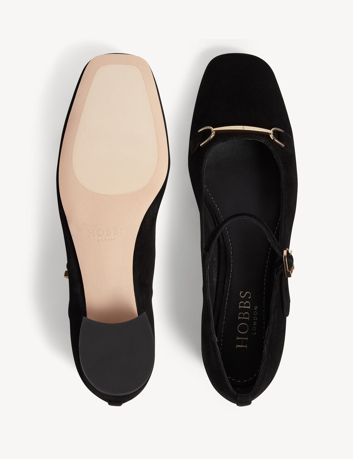 Women's Ballet Flats in Black view 5 | ballet flats | SAVINTARI