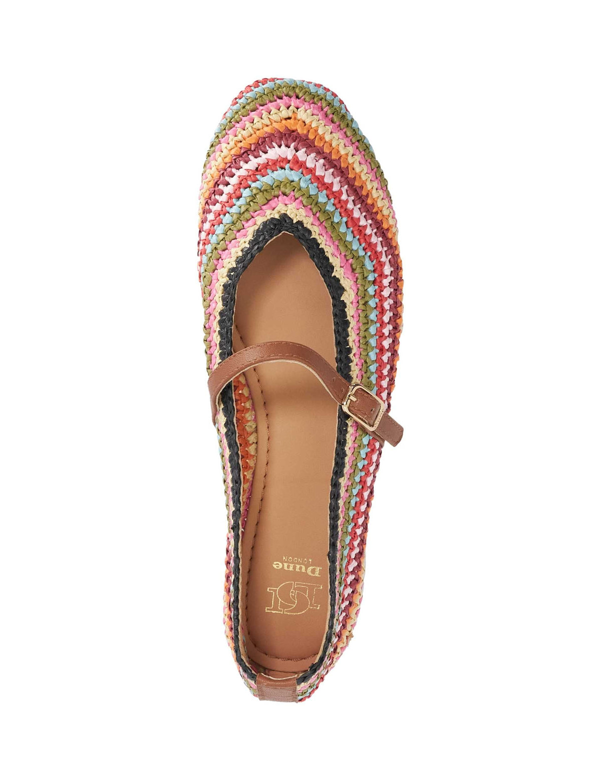 Women's Ballet Flats in Multi view 2 | ballet flats | SAVINTARI