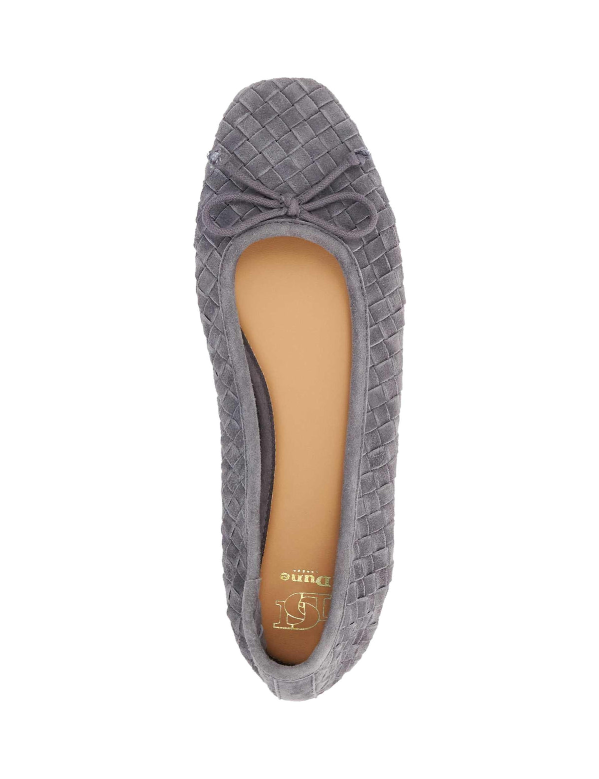 Women's Ballet Flats in Grey view 2 | ballet flats | SAVINTARI