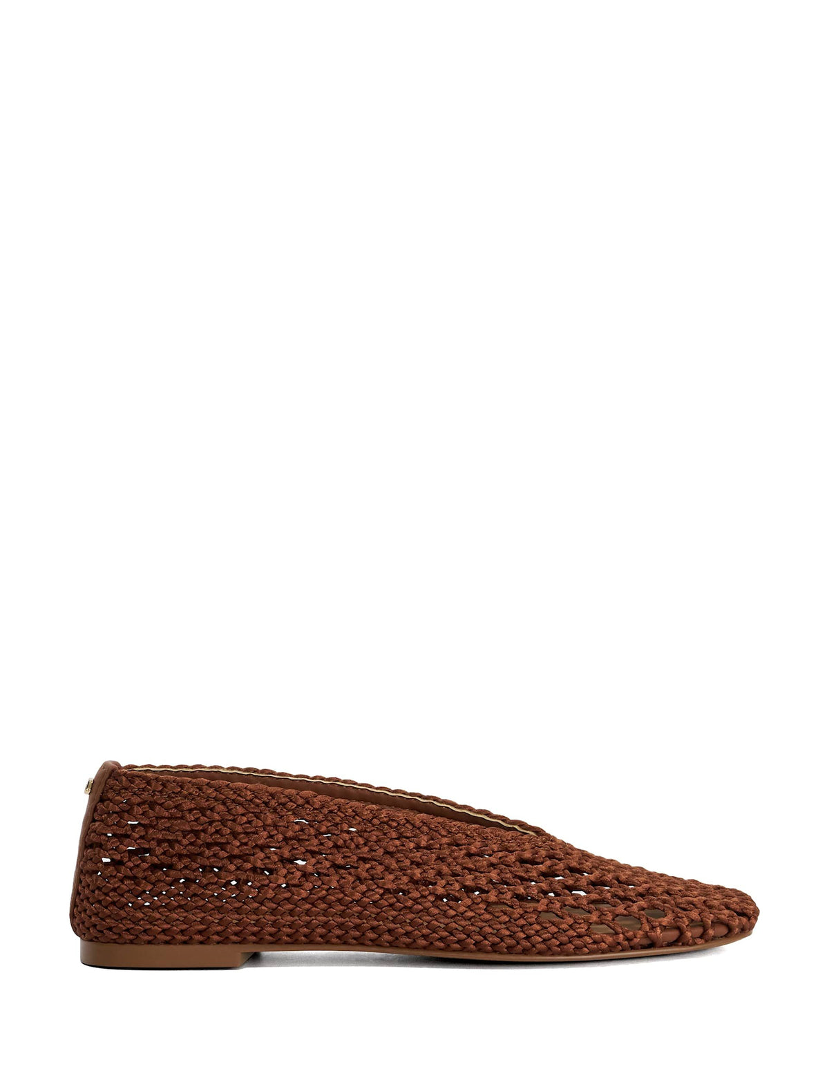 Women's Ballet Flats in Brown | ballet flats | SAVINTARI