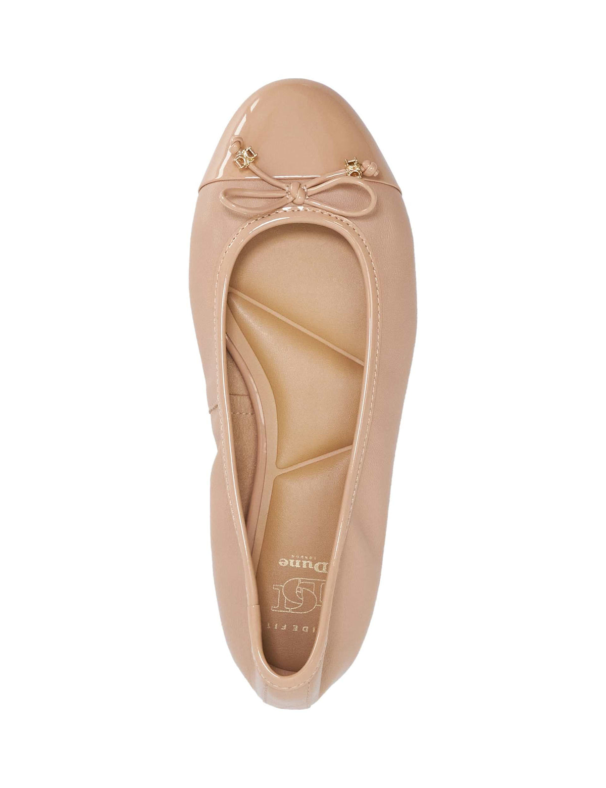 Women's Ballet Flats in Beige view 5 | ballet flats | SAVINTARI