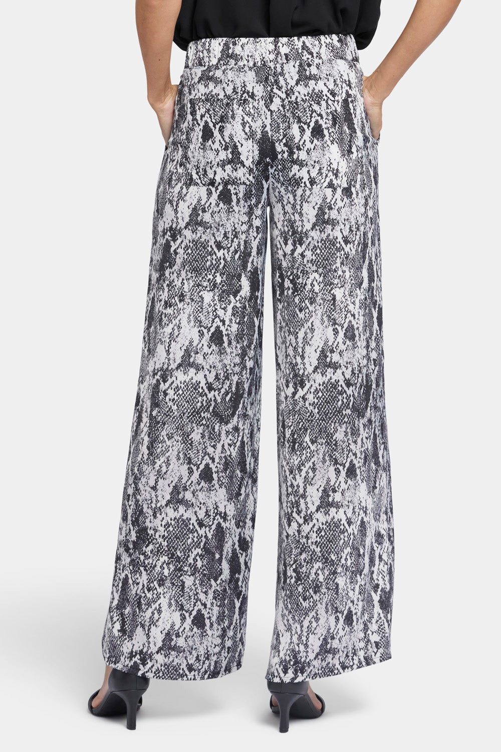 Drapey Wide Leg Pants - Alejandra - wide leg trousers