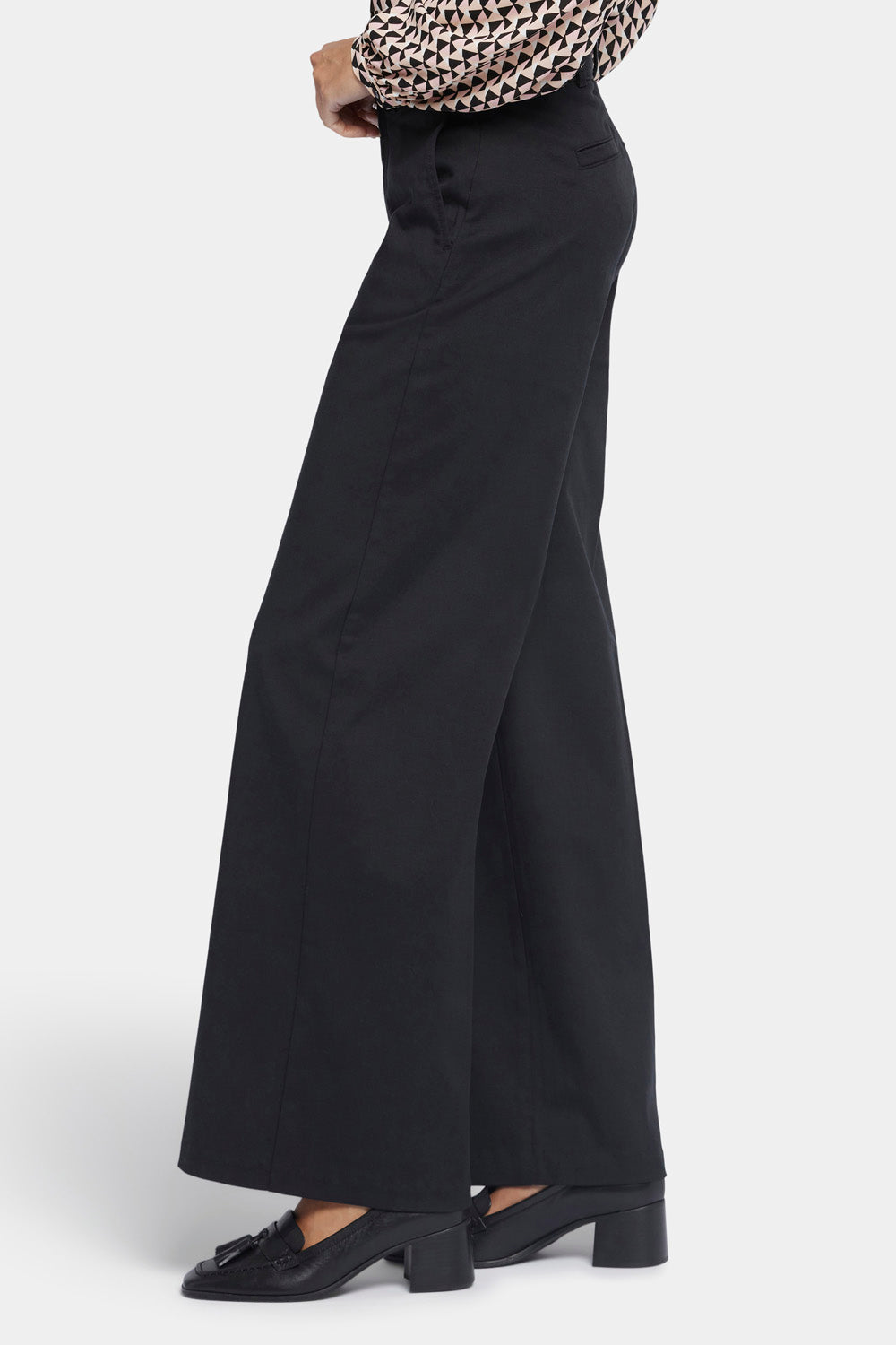 Whitney Trouser Pants - Black - tailored trousers