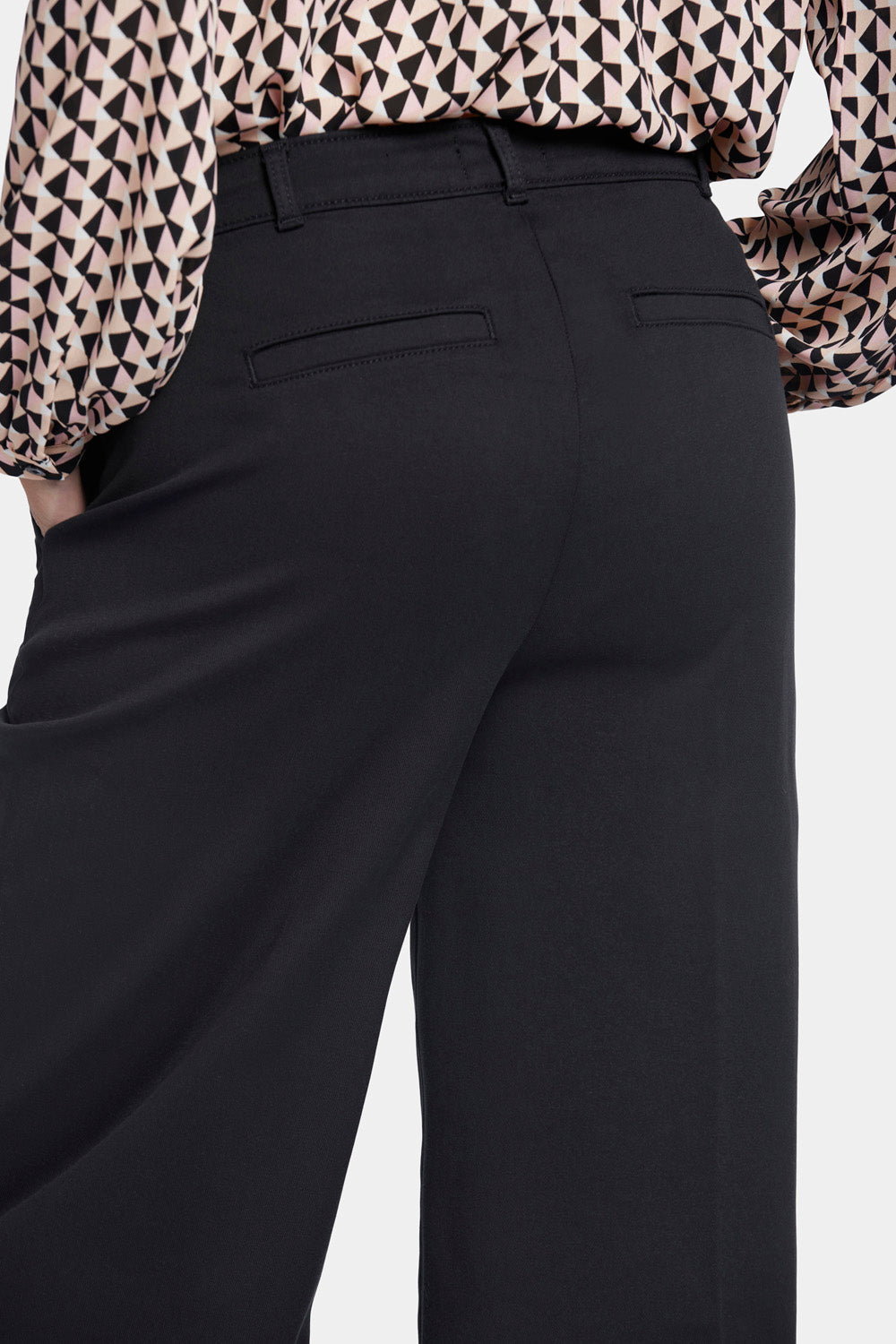 Whitney Trouser Pants - Black - tailored trousers