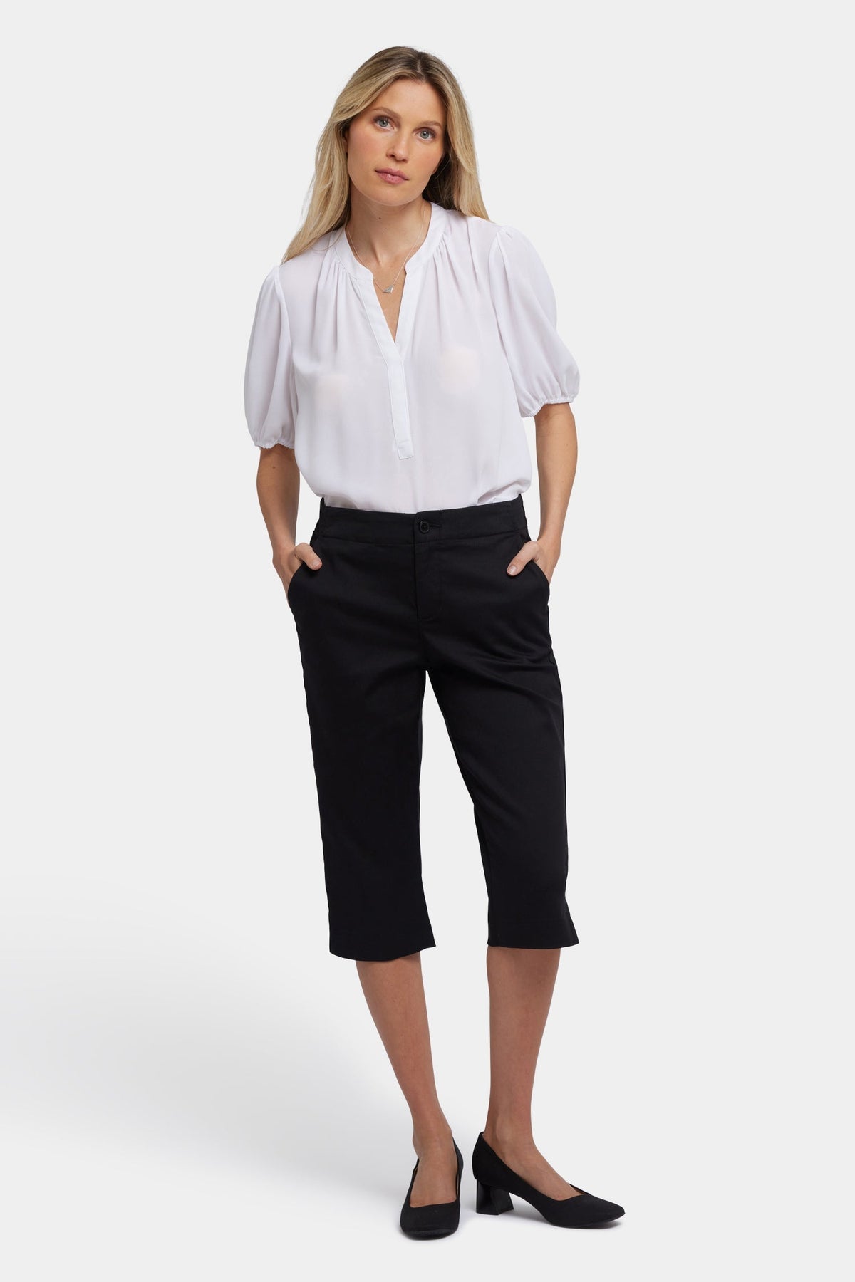 Payton Pedal Pushers - Black - women's trousers