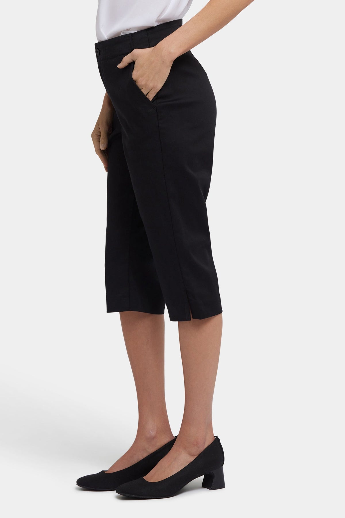 Payton Pedal Pushers - Black - women's trousers