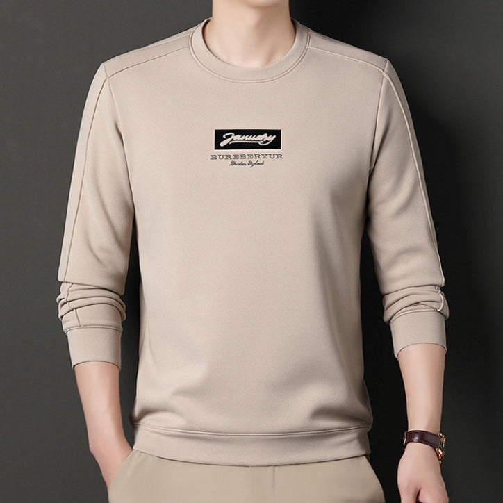 Men's [Best Gift For Him] Winter Faux Fleece Lined Thickened Warm Sweatshirt - Red | SAVINTARI