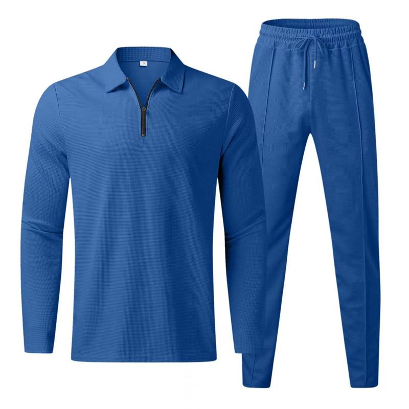 Men's Premium Leisure Set - Beige | SAVINTARI