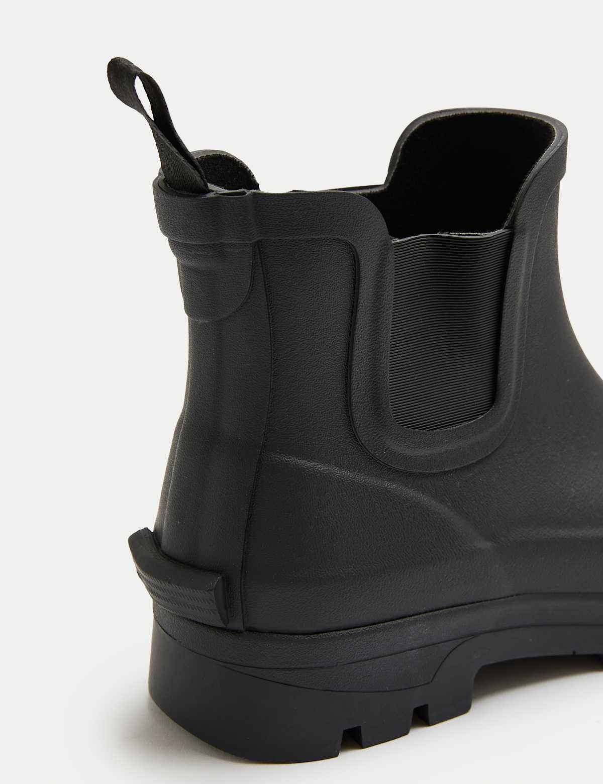 Women's Waterproof Ankle Wellies - Black | SAVINTARI