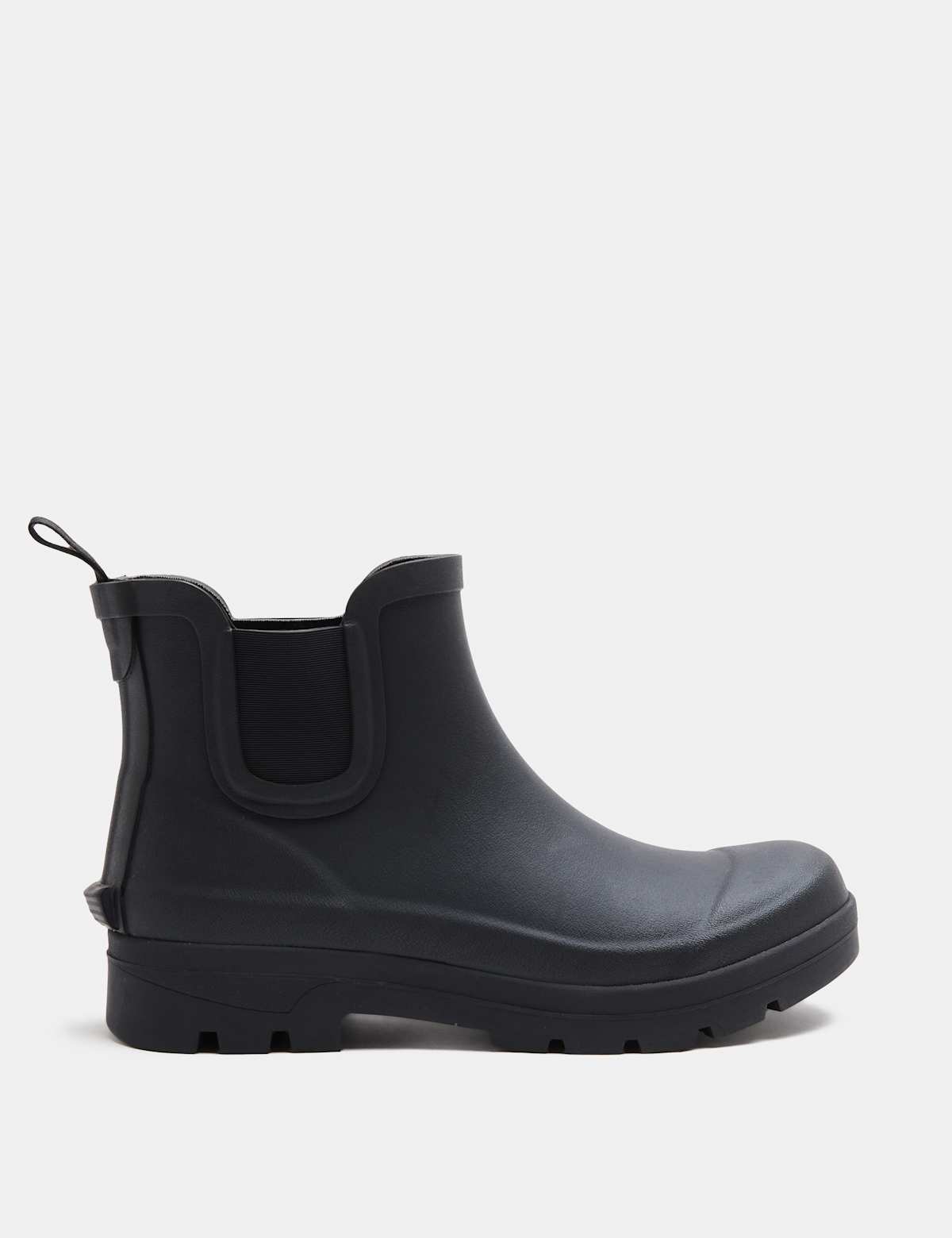 Women's Waterproof Ankle Wellies - Black | SAVINTARI