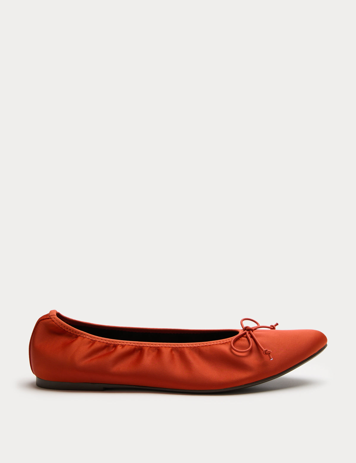 Women's Ballet Flats in Orange | ballet flats | SAVINTARI