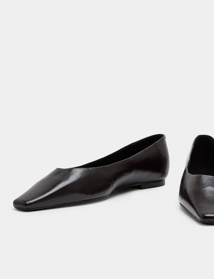 Ballet Flats · Burgundy