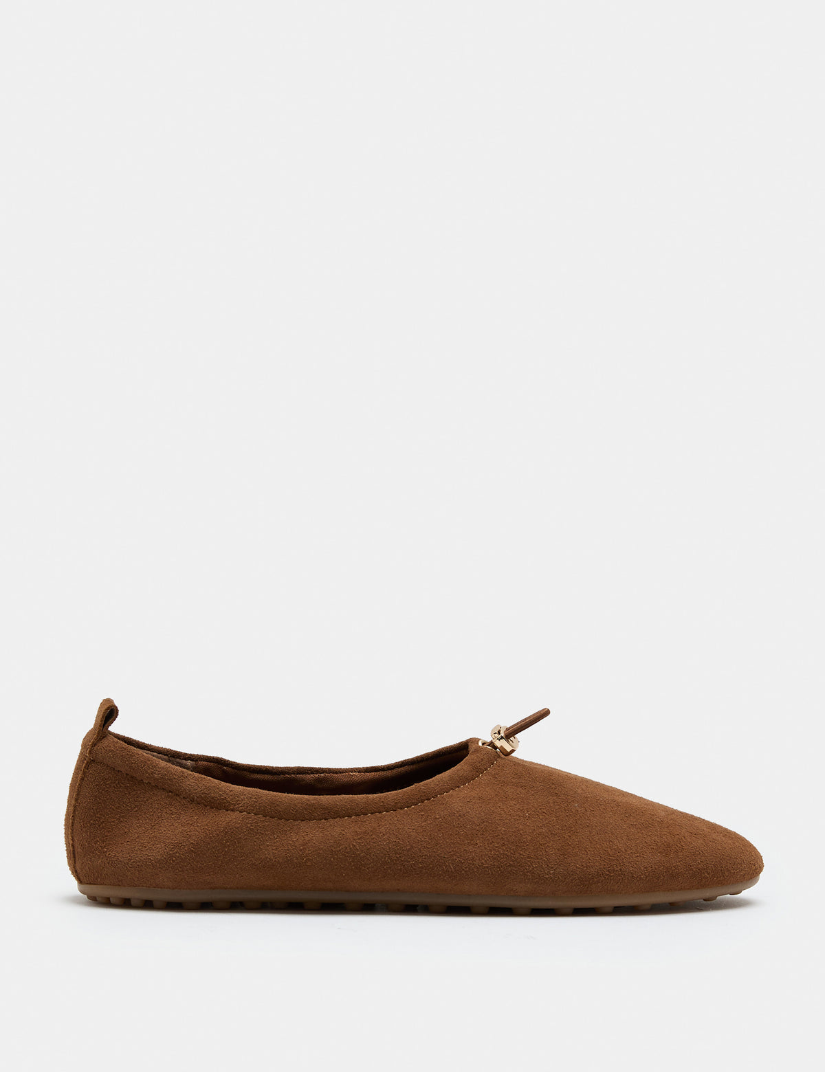 Women's Ballet Flats in Tan | ballet flats | SAVINTARI