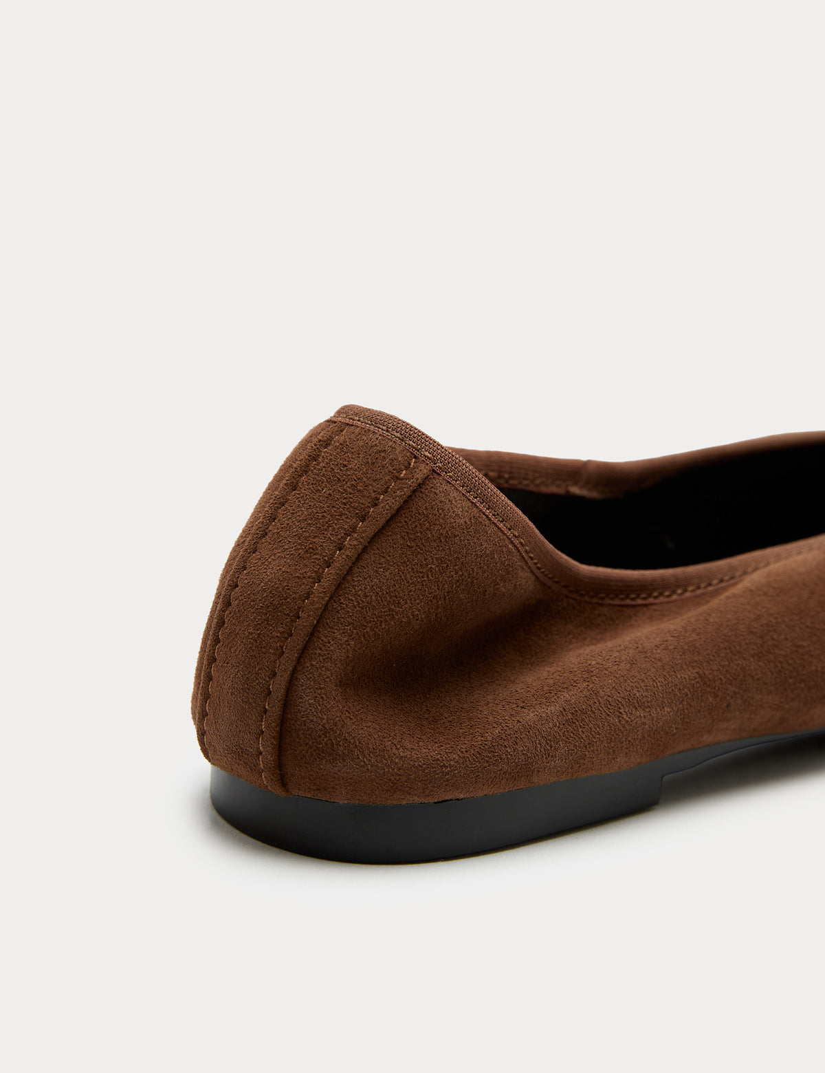 Women's Ballet Flats in Tan view 3 | ballet flats | SAVINTARI