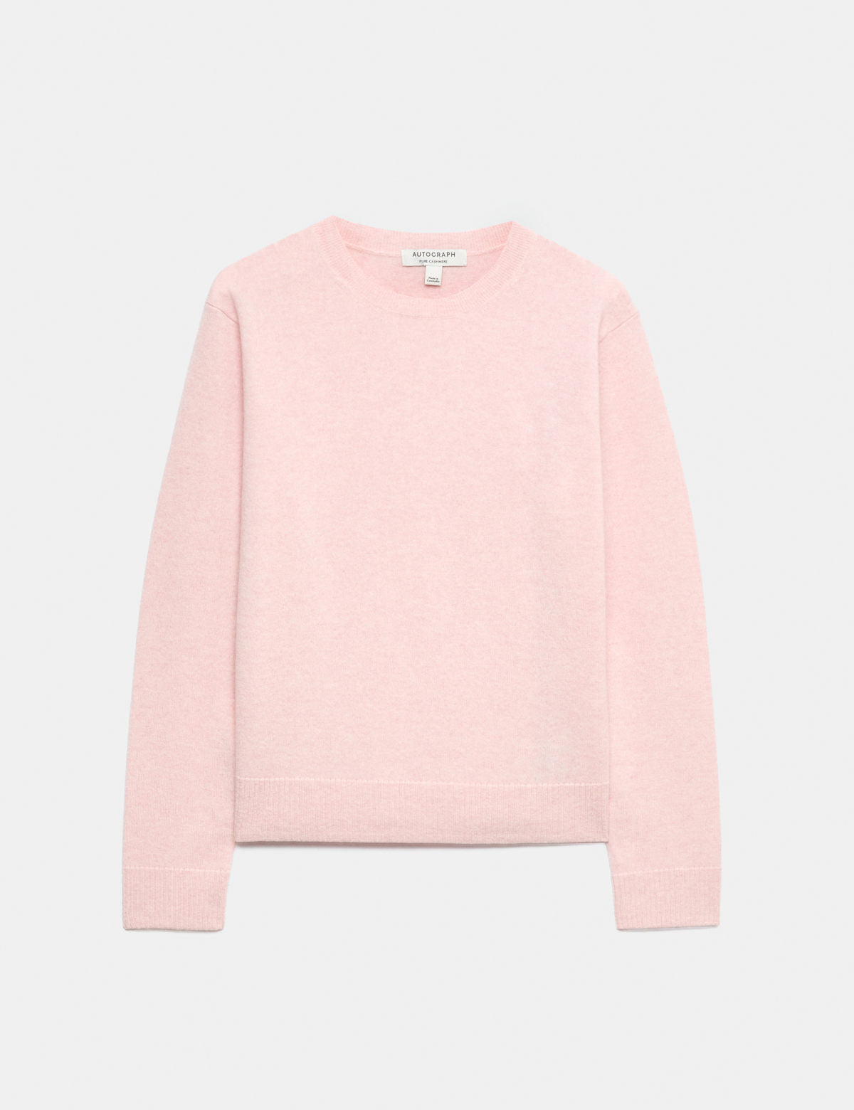 Women's Pure Cashmere Crew Neck Jumper - Bitter Chocolate | womens jumper | SAVINTARI