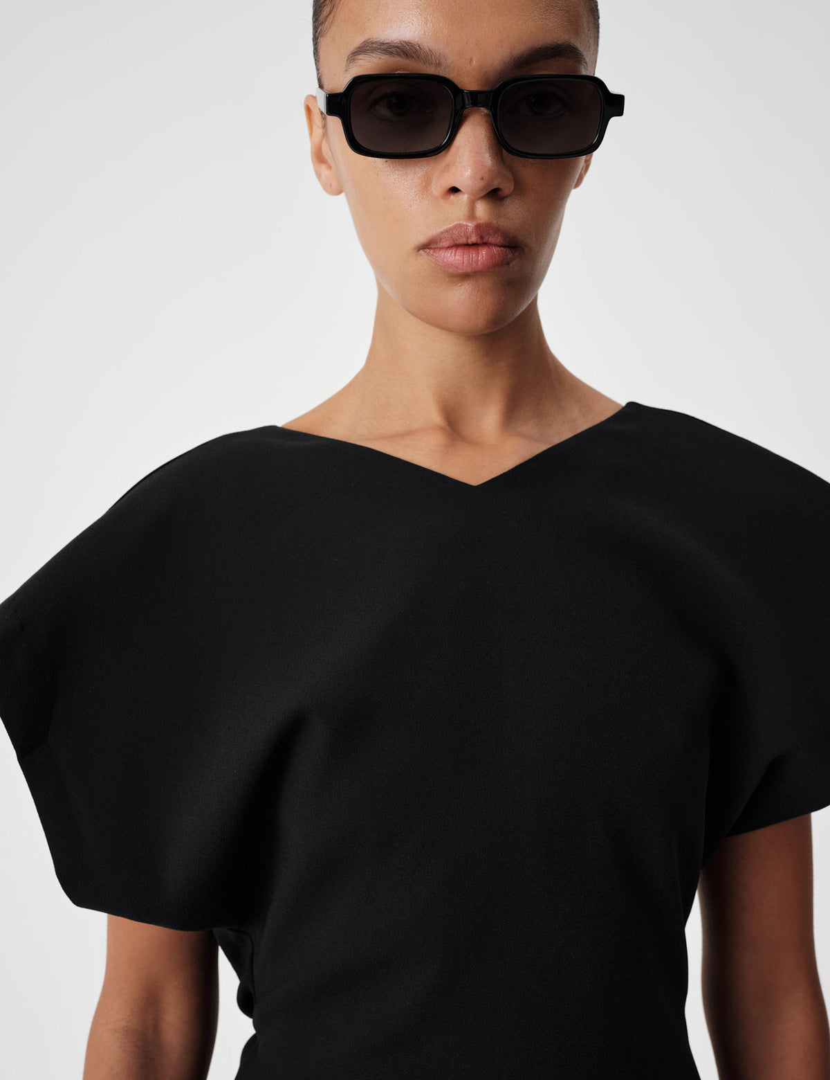 Women's Cocktail Dress in Black view 6 | cocktail dress | SAVINTARI