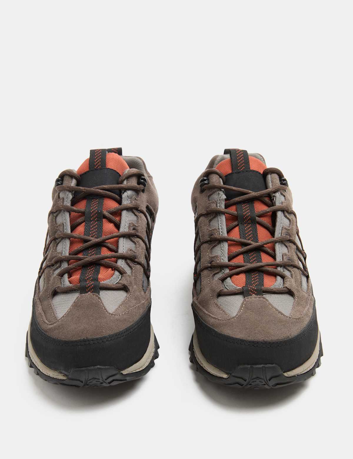 Men's Waterproof Walking Shoes - Brown Mix | SAVINTARI