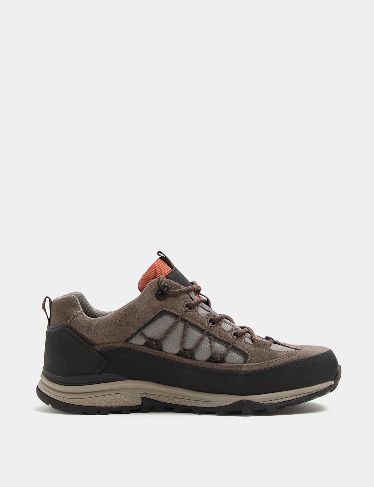 Men's Waterproof Walking Shoes - Brown Mix | SAVINTARI